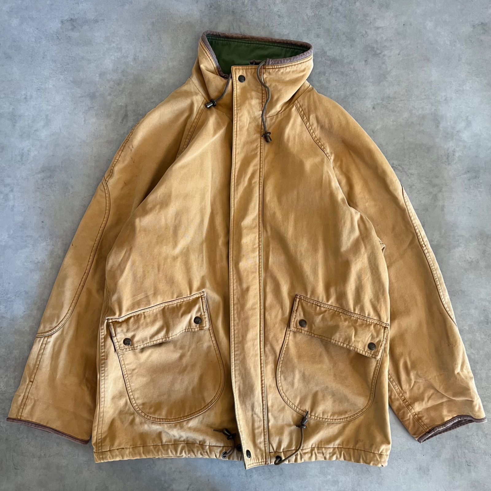 90s timberland フィールドコート 90s Timberland lether piping field coat ティンバーランド レザー