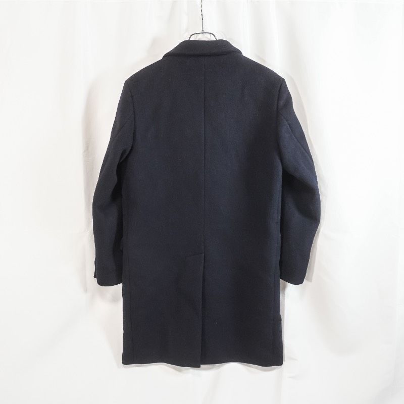 417 ÉDIFICE エディフィス ダブルチェスターコート ロング ウール