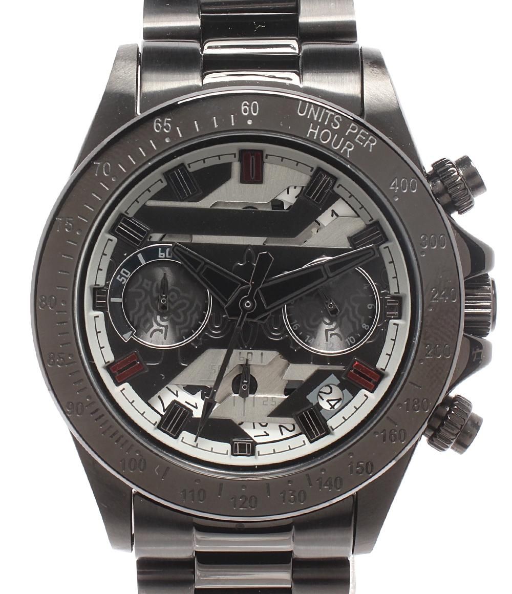 腕時計 NieR:Automata 2B(ヨルハ二号B型) モデル クオーツ メンズ