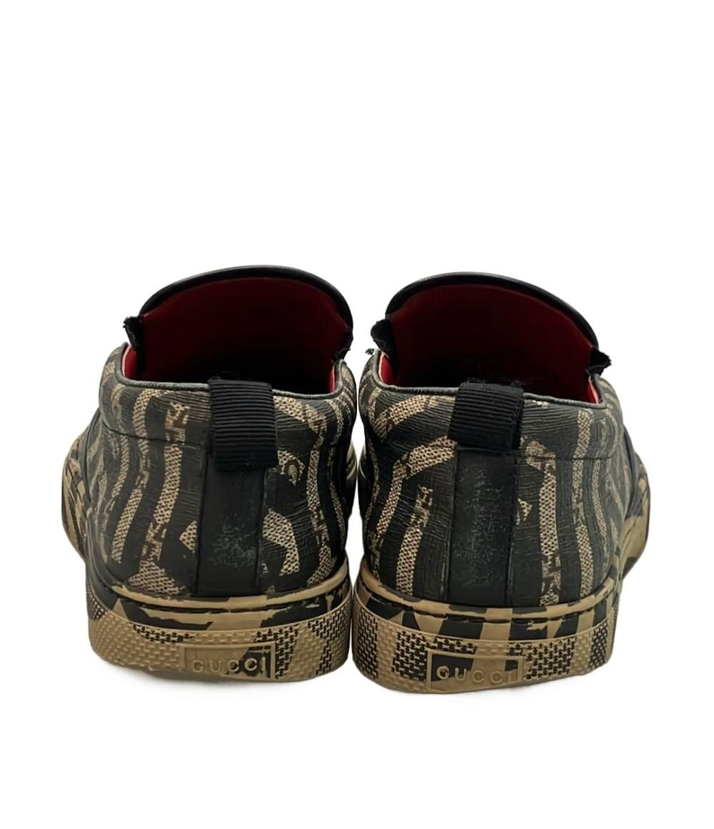 GUCCI カレイド スリッポン 新品 約半額 グッチ スリッポン GGカレイド スプリーム 407362 メンズ SIZE 7.5 (M