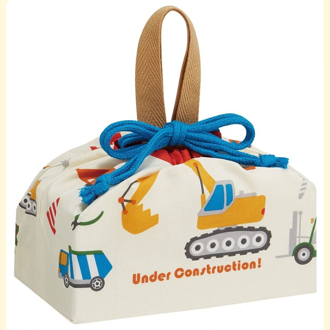 はたらくクルマ 巾着袋 お弁当 日本製 子供用 KB7-A スケーター(Skater