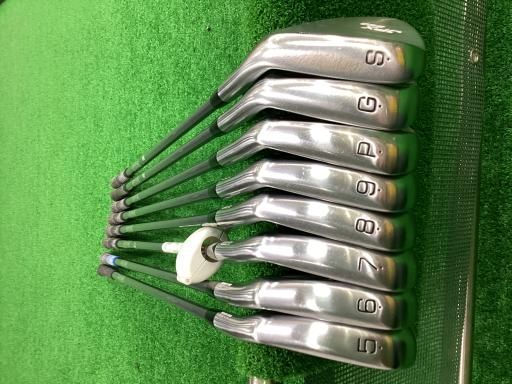 中古】 キャスコ Dolphin Iron DI-122 ブラック 6S アイアンセット IR