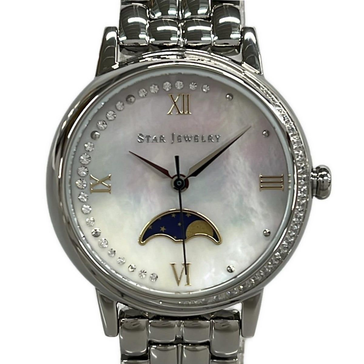 新品電池⁄ベルト・稼働スタージュエリー ムーンショット スター