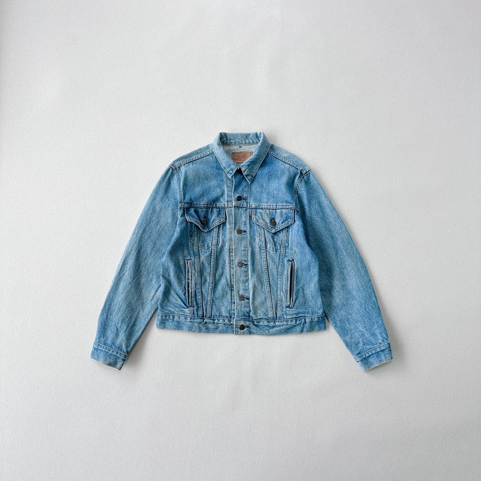 USA製 42R】80s-90s Levi's 70506 デニムジャケット 濃紺〜中色