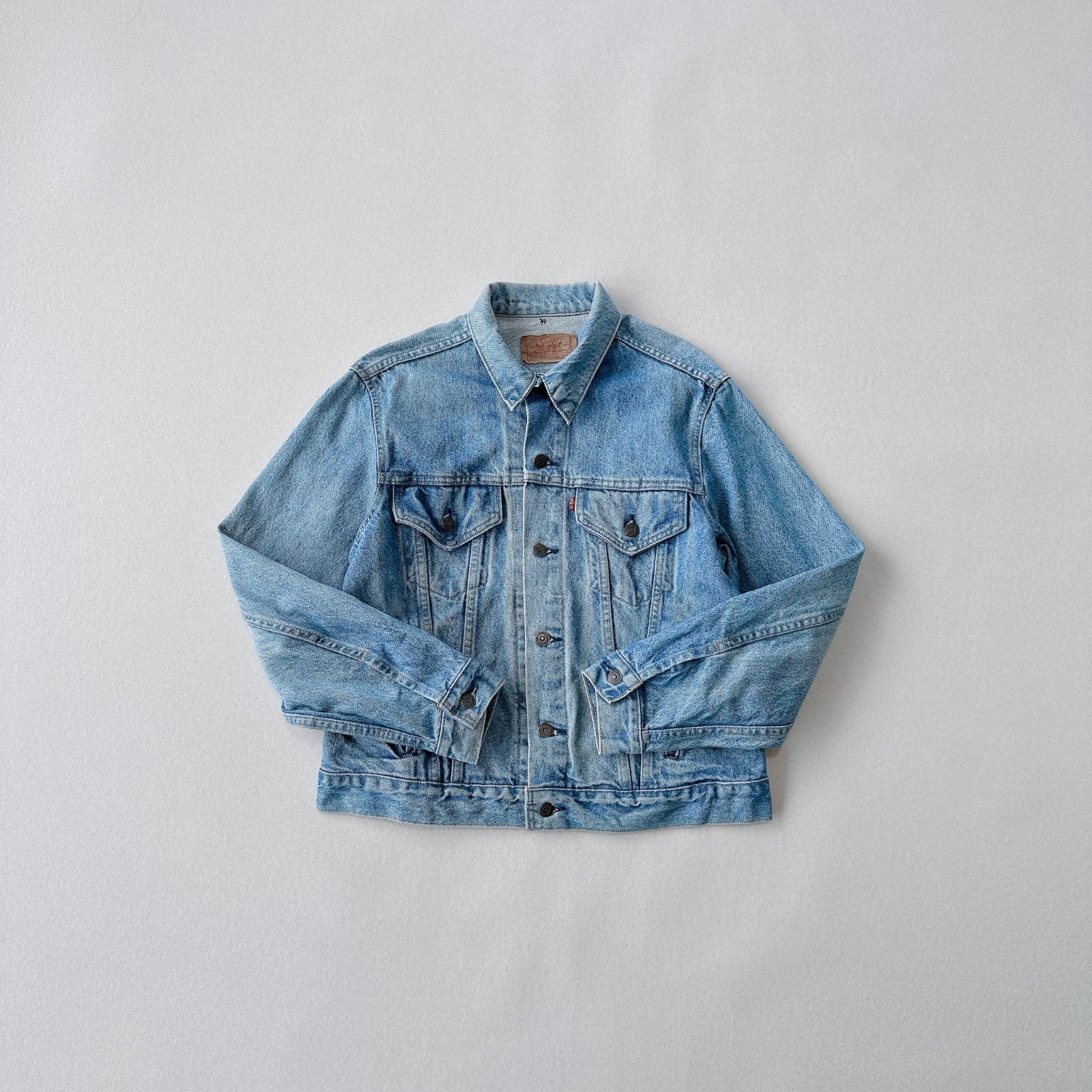 USA製 42R】80s-90s Levi's 70506 デニムジャケット 濃紺〜中色