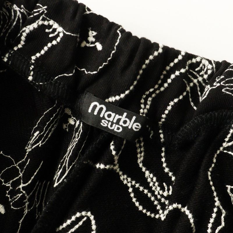 2022SS 美品 マーブルシュッド marble SUD EMB Shiba ハカマパンツ
