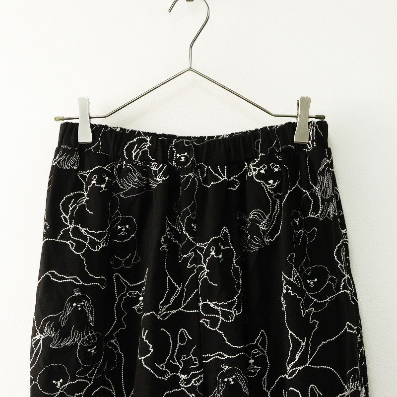 2022SS 美品 マーブルシュッド marble SUD EMB Shiba ハカマパンツ