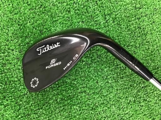 中古】 タイトリスト VOKEY FORGED(2017) ブラック 58°/12°K ウェッジ
