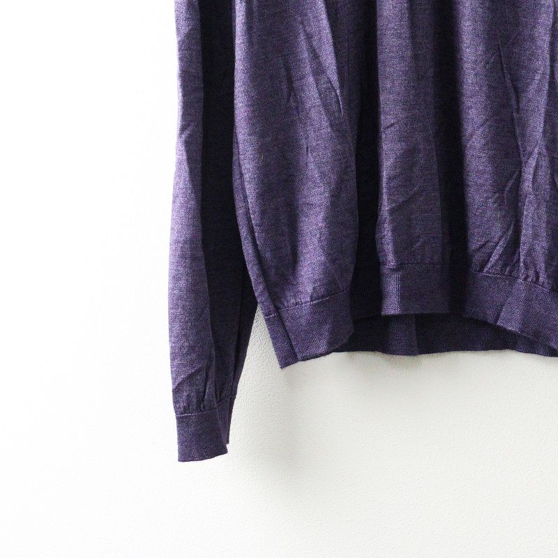 イタリア製 ブルネロクチネリ Brunello Cucinelli カシミヤシルク V