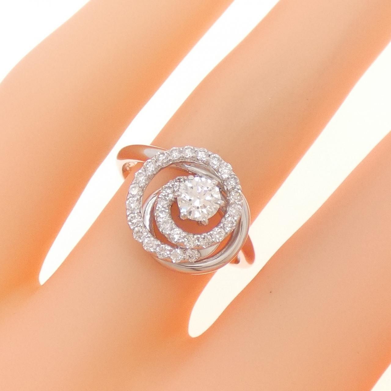 18KWG ダイヤモンド リング 0.24CT - メルカリ