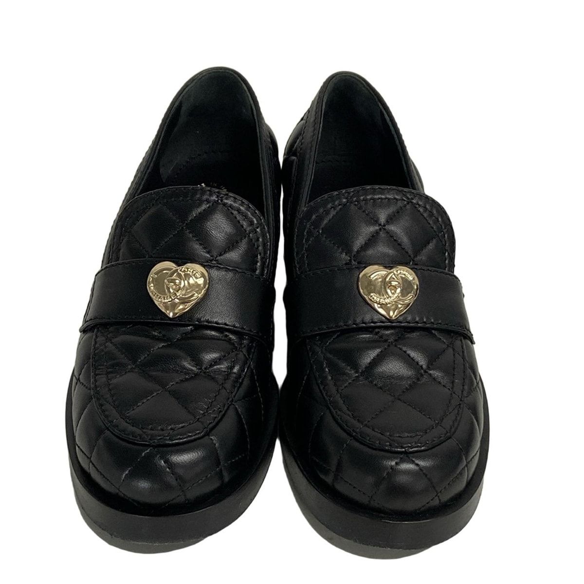 CHANEL(シャネル) ローファー 36 1/2 c レディース マトラッセ G39697