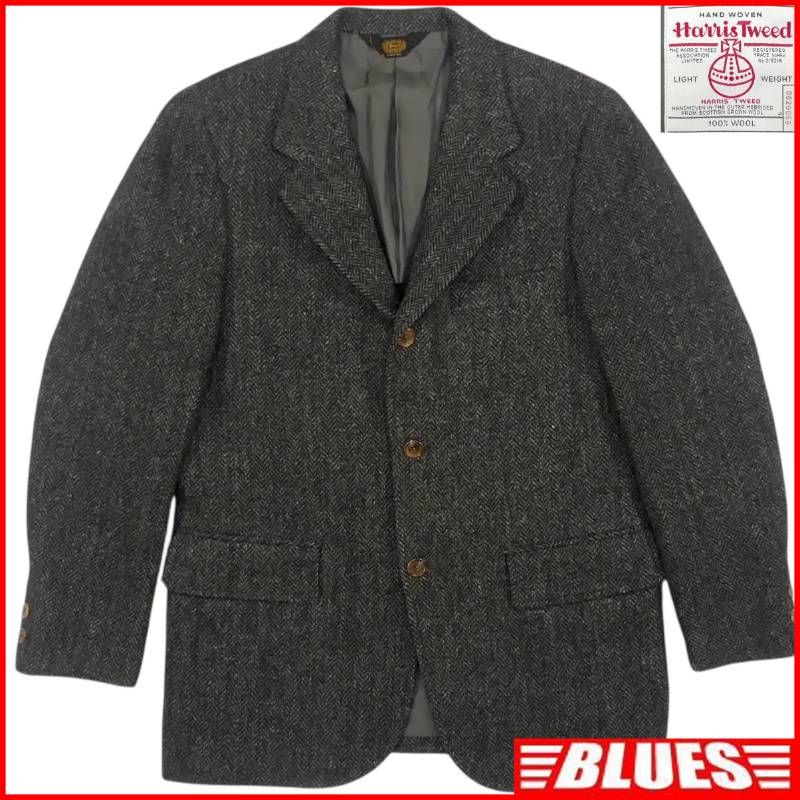 CHIPP チップ Harris Tweed ハリスツイード テーラードジャケット L