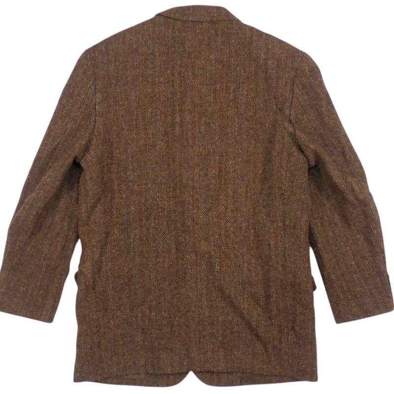 Papas パパス Harris Tweed ハリスツイード テーラードジャケット S