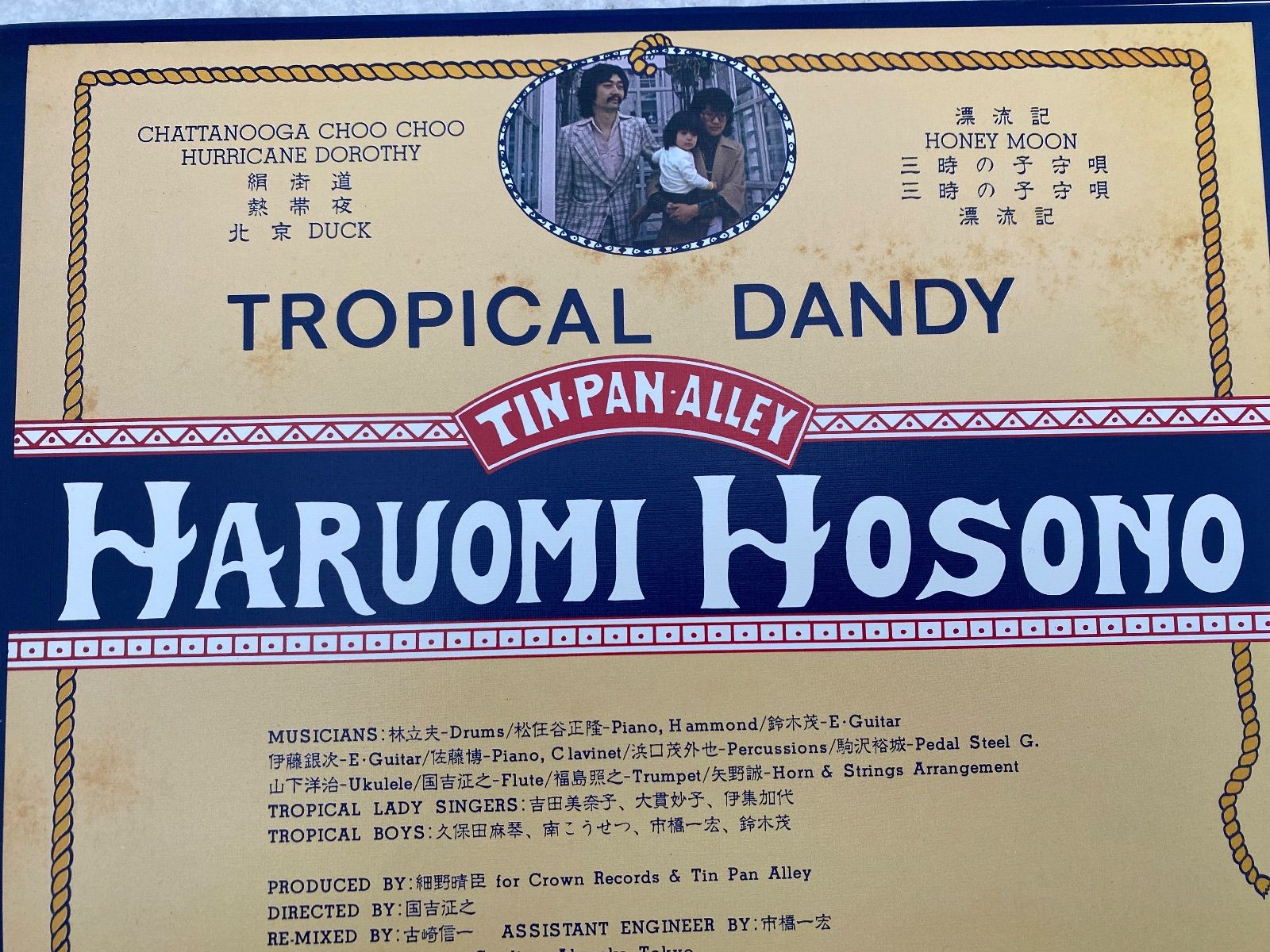 Tropical Dandy トロピカル・ダンディー 細野晴臣 レコード - メルカリ