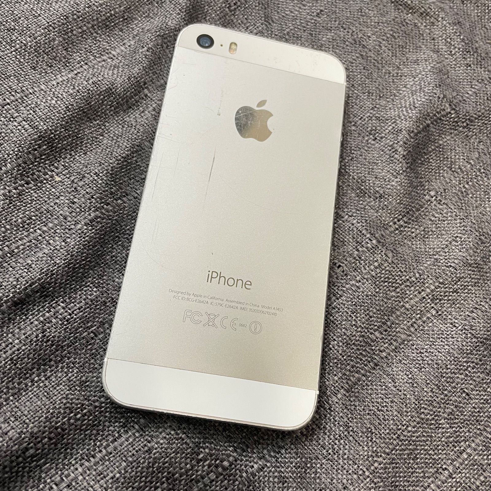 iPhone5s シルバー 動作良好品 - メルカリ