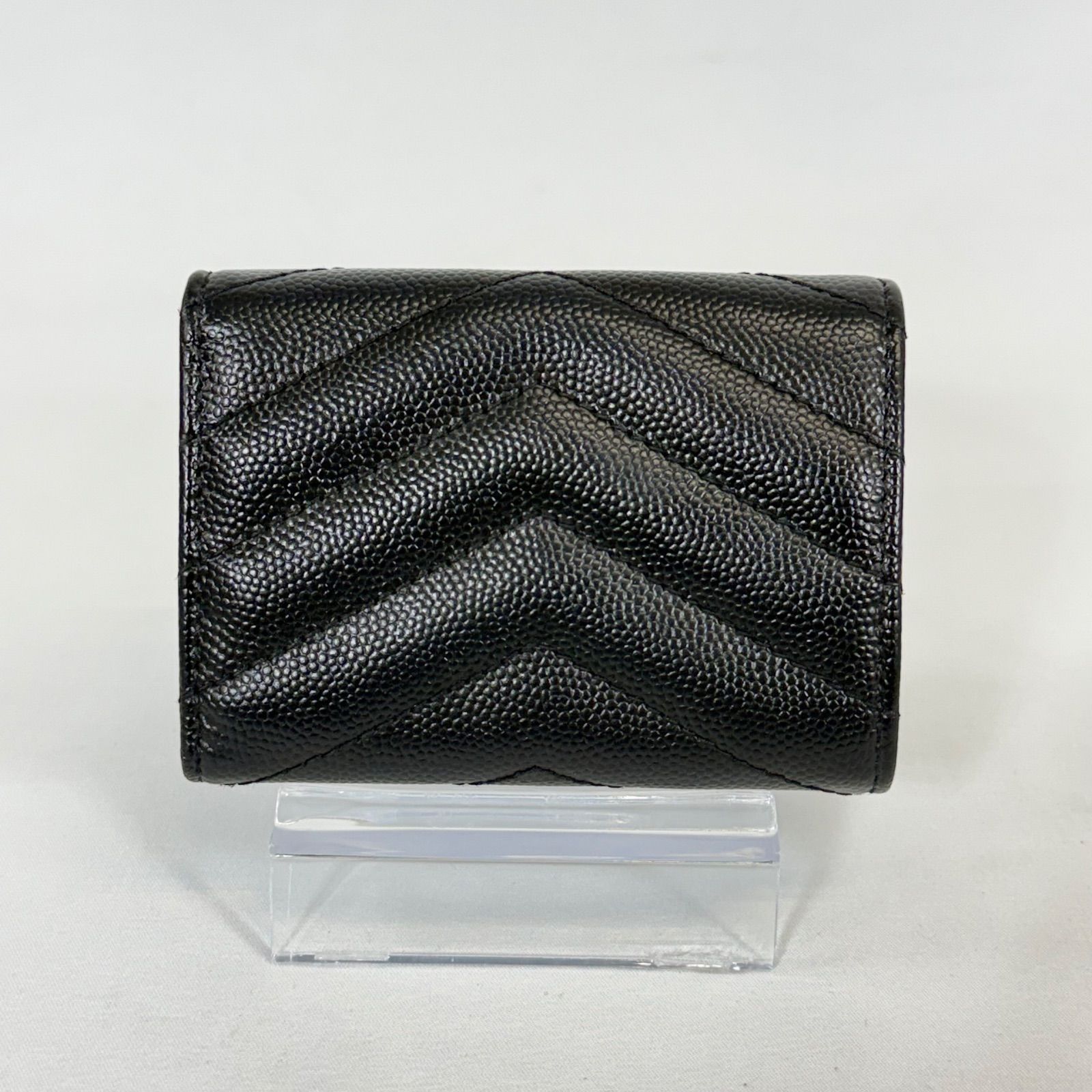 人気・美品】Yves Saint Laurent イヴ サンローラン キャビアスキン