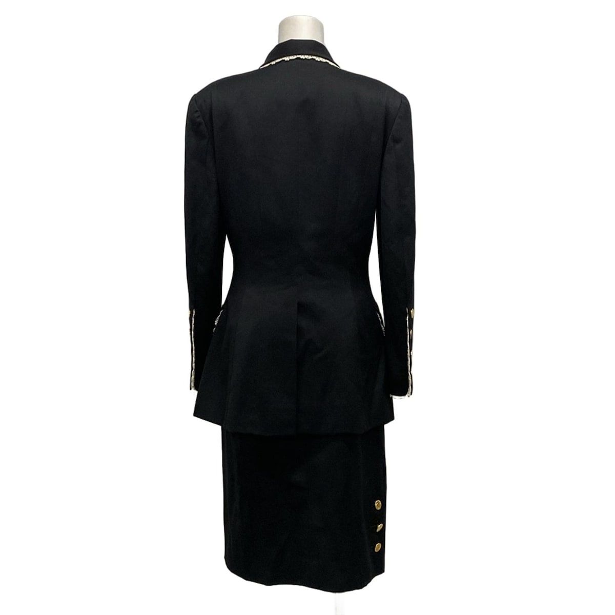 CHANEL(シャネル) スカートスーツ サイズ36 S レディース - 20665 黒