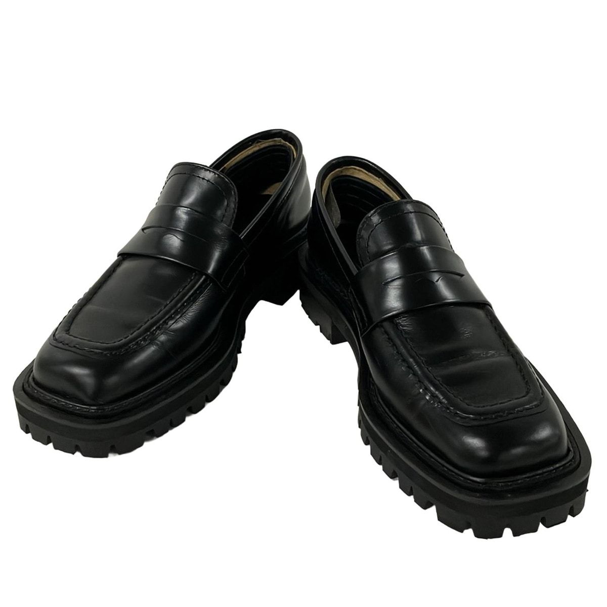 pippichic(ピッピシック) ローファー 35 1/2 レディース - 黒 レザー