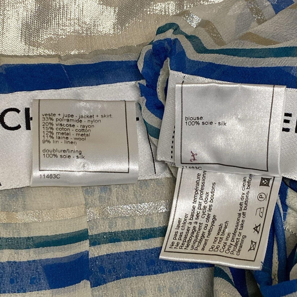 CHANEL(シャネル) ジャケット サイズ38 M レディース - P17790 ブルー