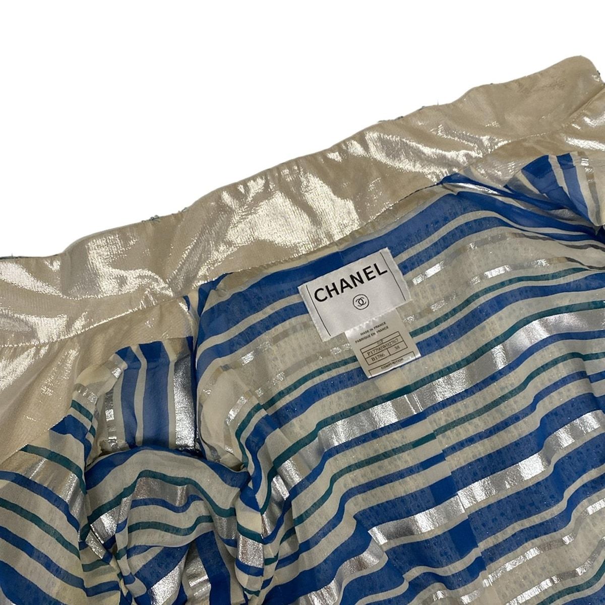 CHANEL(シャネル) ジャケット サイズ38 M レディース - P17790 ブルー