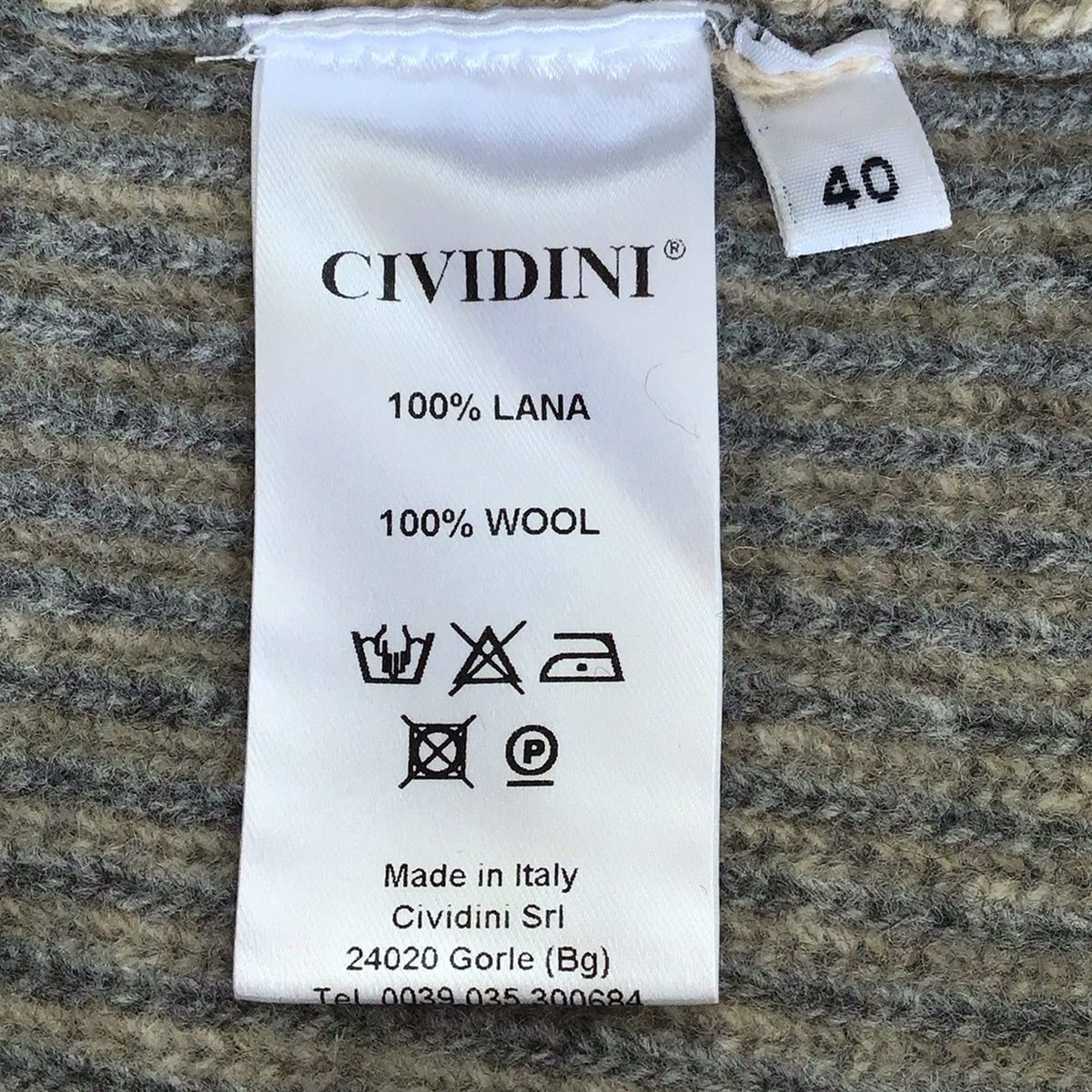 CIVIDINI(チヴィディーニ) ベスト サイズ40 M レディース - ベージュ