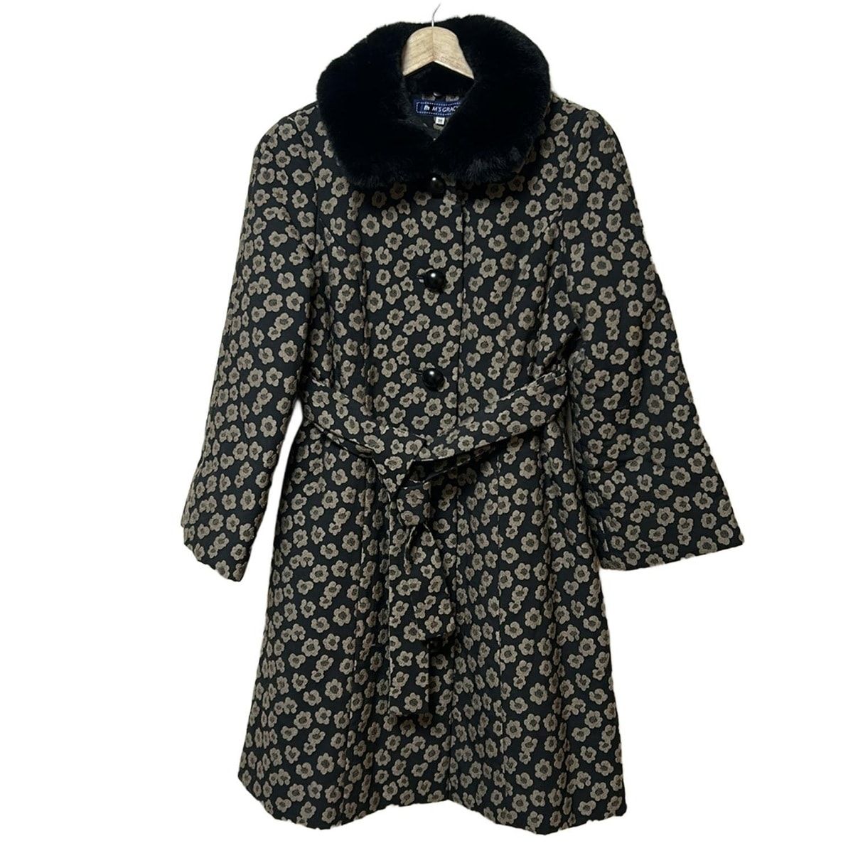 エムズグレイシー　上質なコート36サイズ M'S GRACY(エムズグレイシー) コート サイズ36 S レディース - 黒