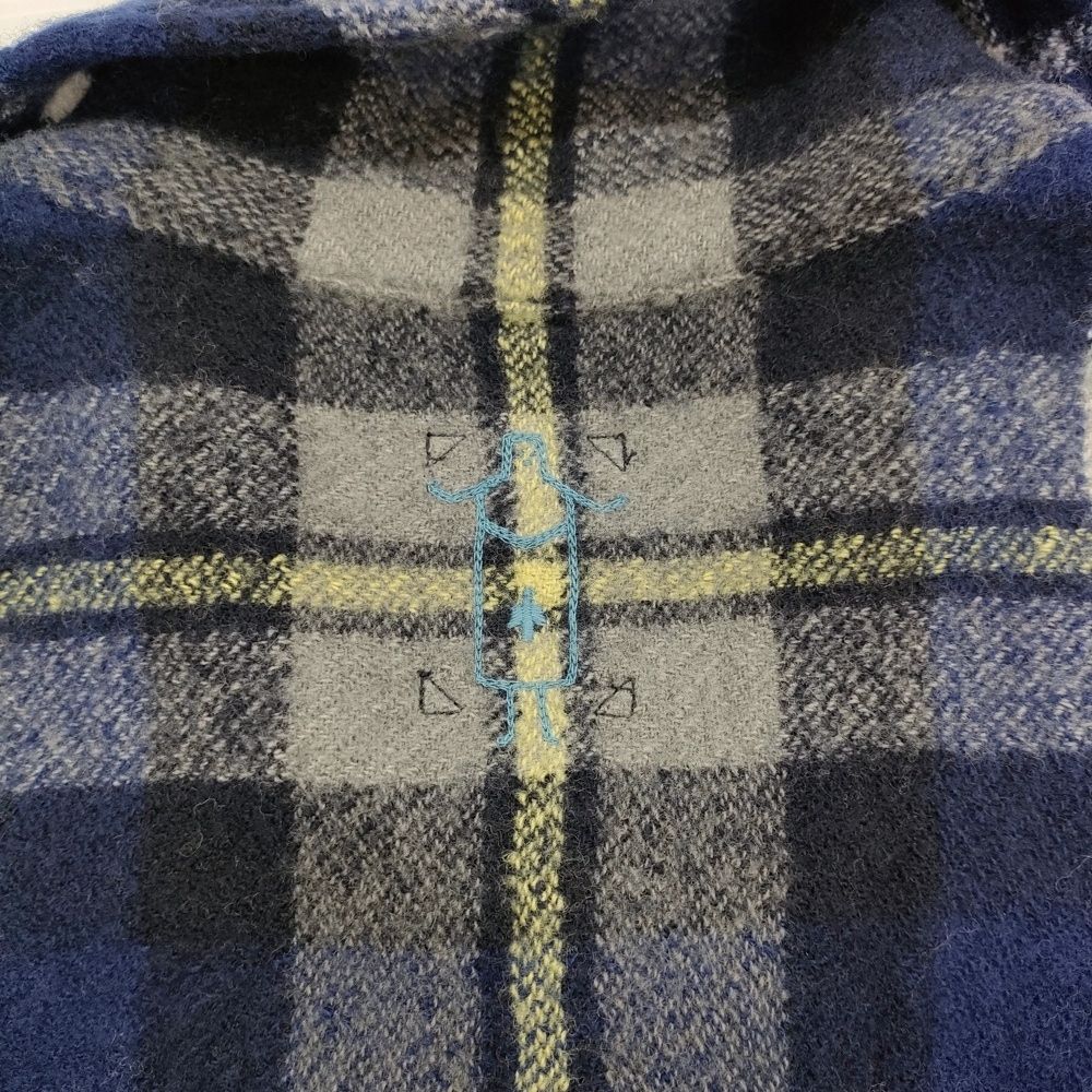 45R/45rpm インドメリノ縮絨の908テントオール 定価75900円 ジャケット