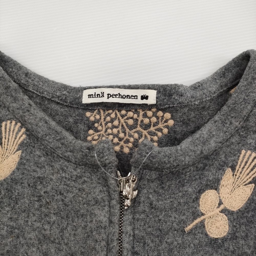 mina perhonen forest parade ra8583 サイズ38 刺繍 ケープ ニット
