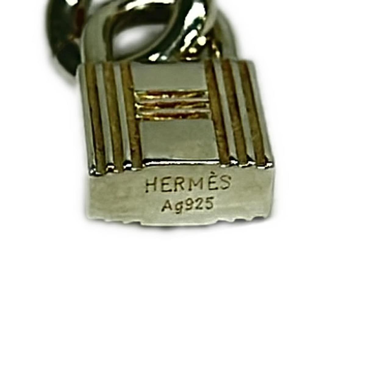 HERMES(エルメス) ペンダントトップ美品 - シルバー カデナ - メルカリ