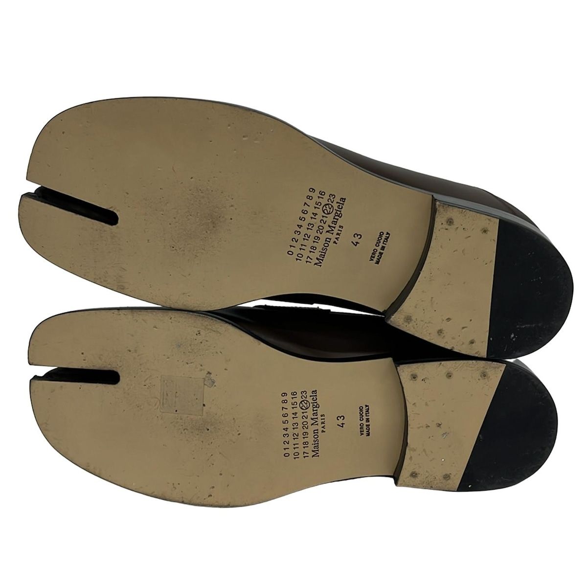 Maison Margiela ダークブラウン ローファー　43 28 Maison Margiela ダークブラウン ローファー 43 28 Maison Margiela