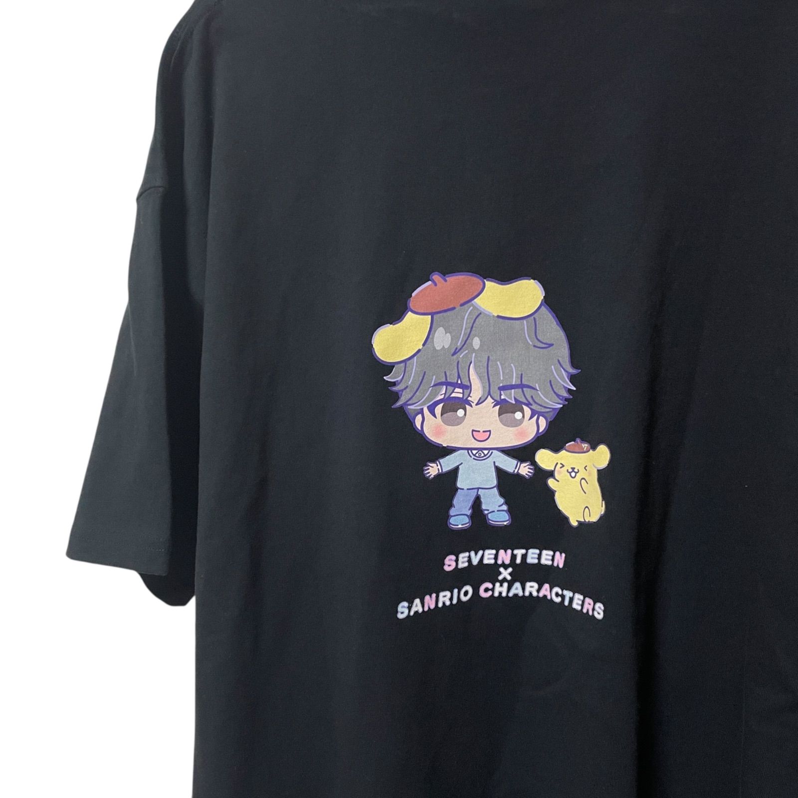 seventeen sanrio サンリオ コラボ Tシャツ ポーチ seventeen sanrio サンリオ コラボ Tシャツ ポーチ