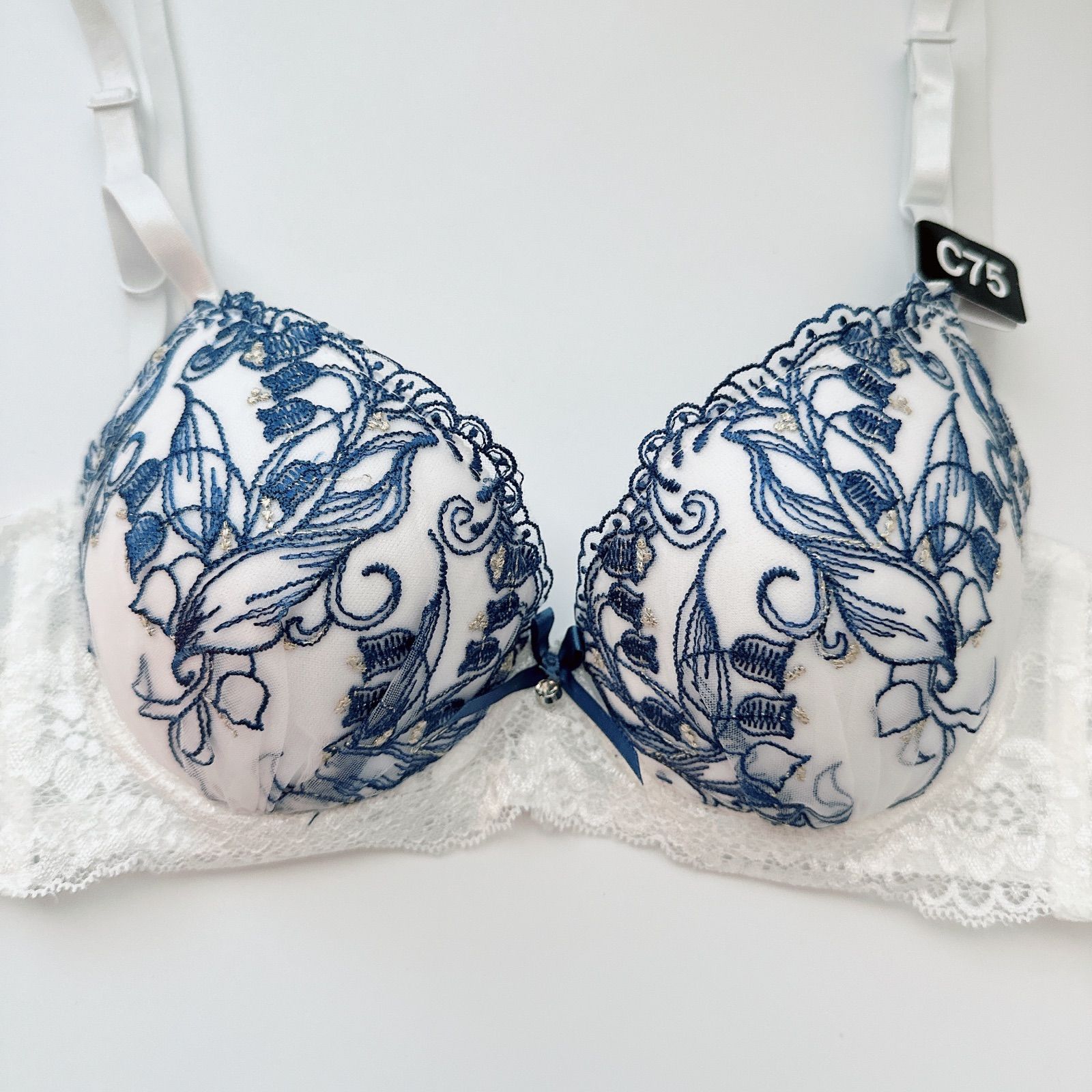 sanei/サンエイ/10613WH/ブラショーツセット/ホワイト/脇高ブラ/B80