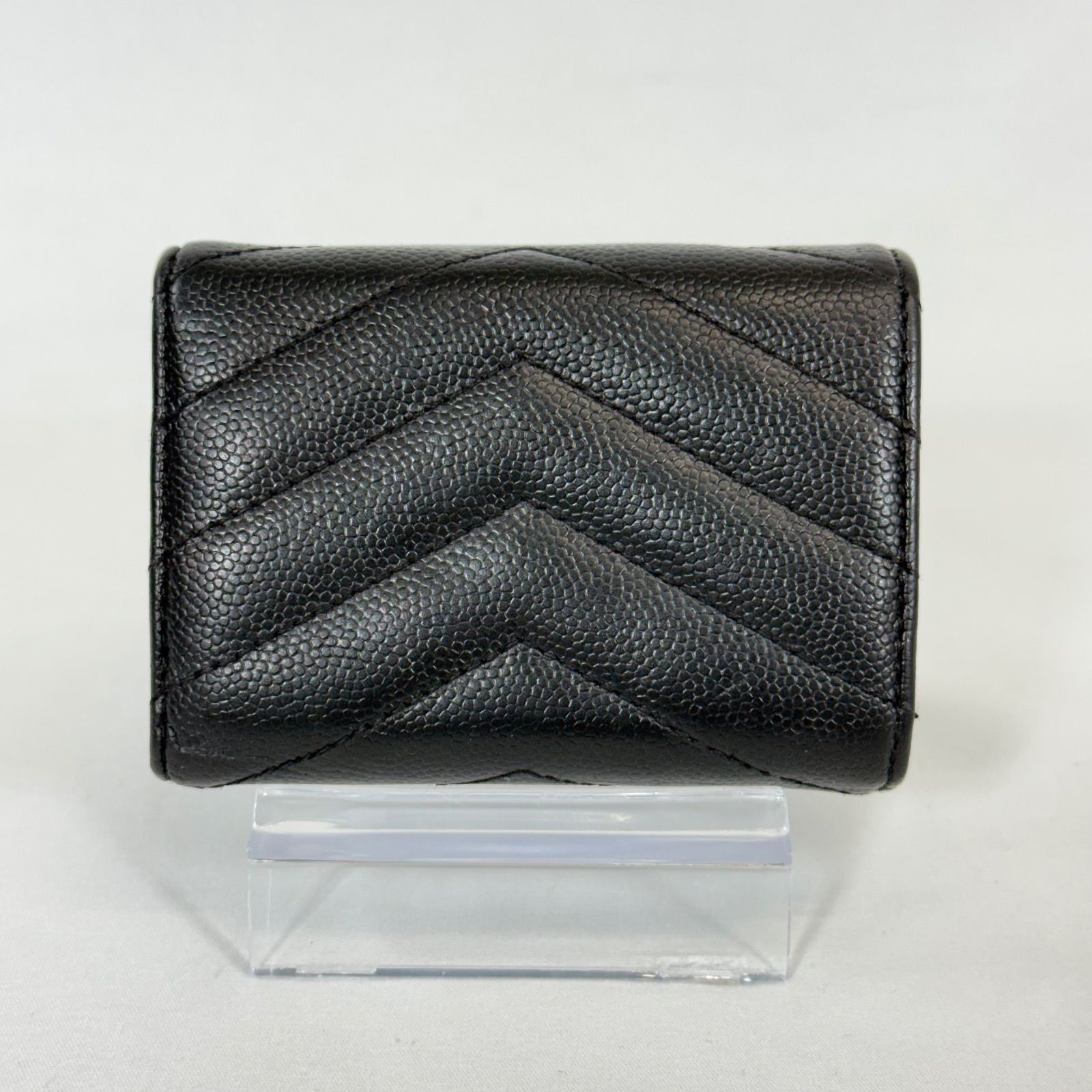 人気・美品】Yves Saint Laurent イヴ サンローラン キャビアスキン