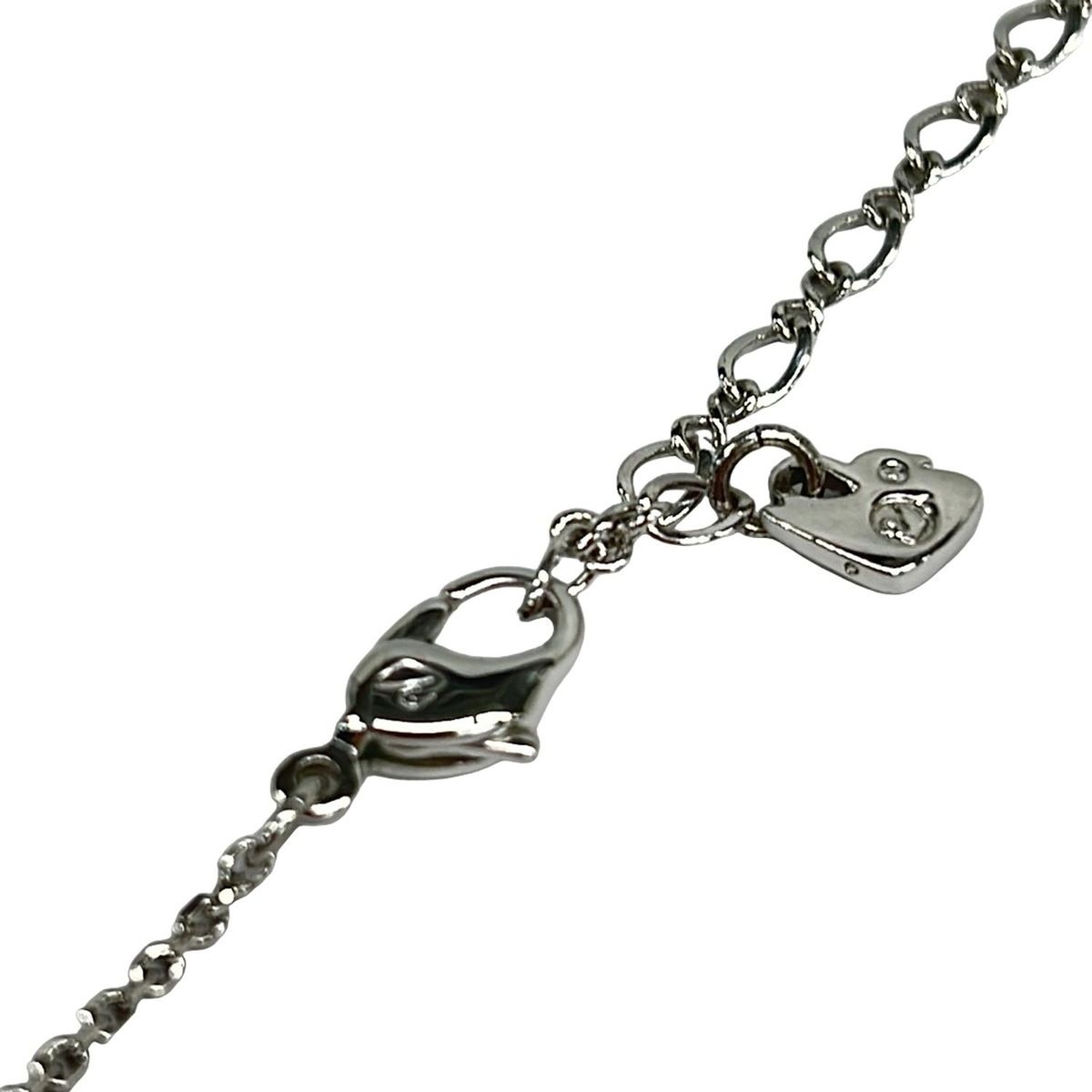 SWAROVSKI(スワロフスキー) ネックレス美品 - シルバー×クリア クロス