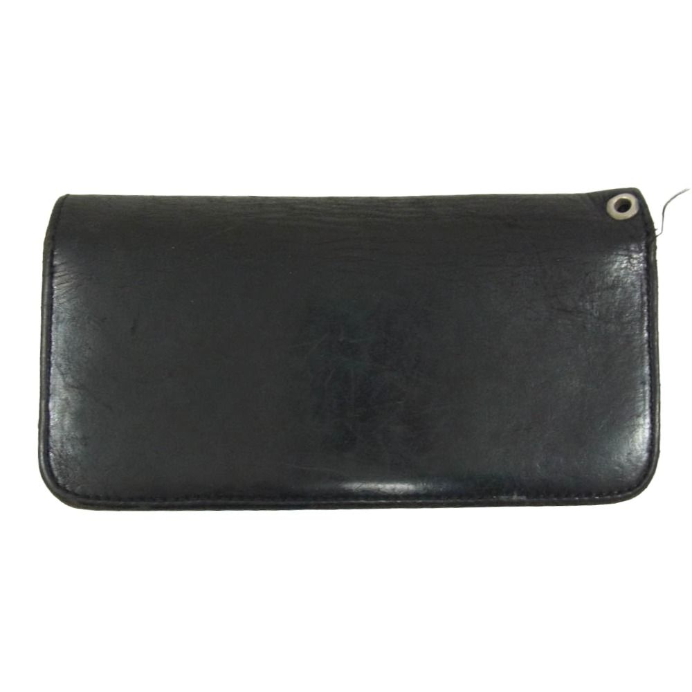 HTC エイチティーシー レザー ピラミッド スタッズ ウォレット 財布