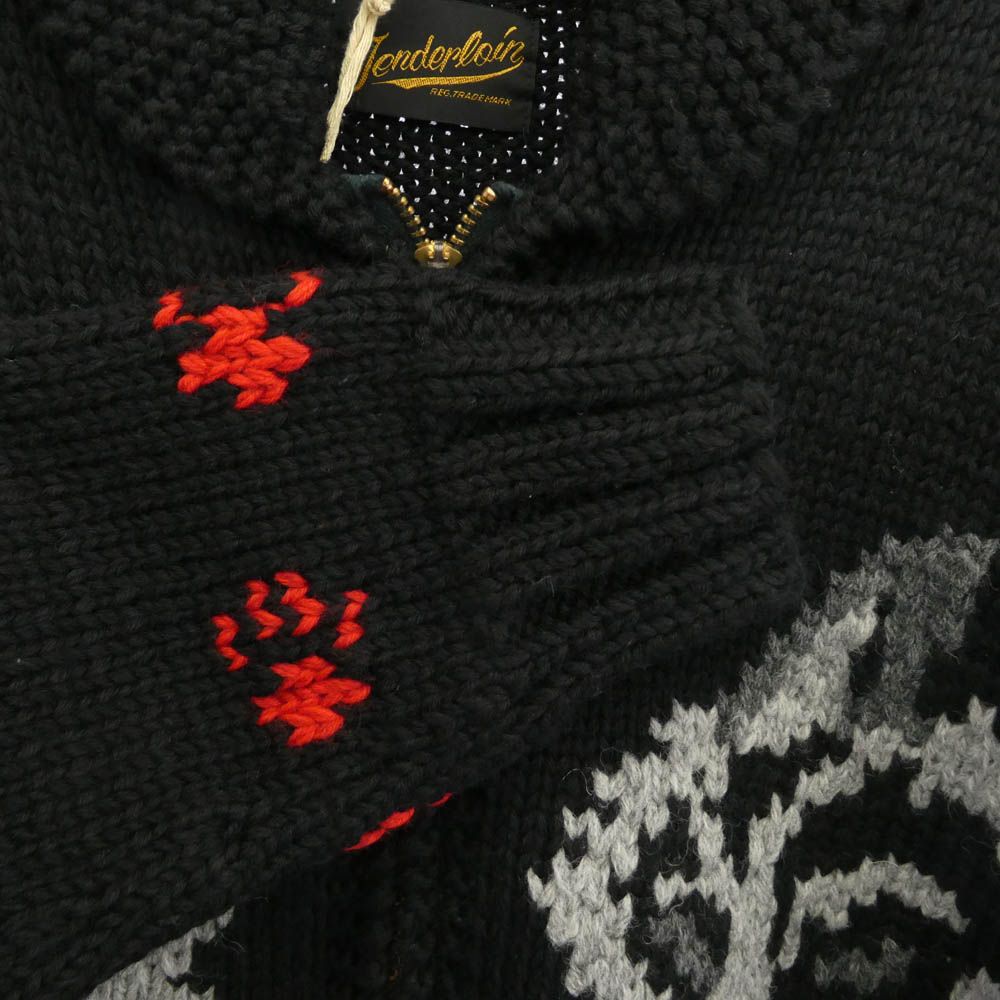 TENDERLOIN テンダーロイン T-COWICHAN ウルフ カウチン ニット