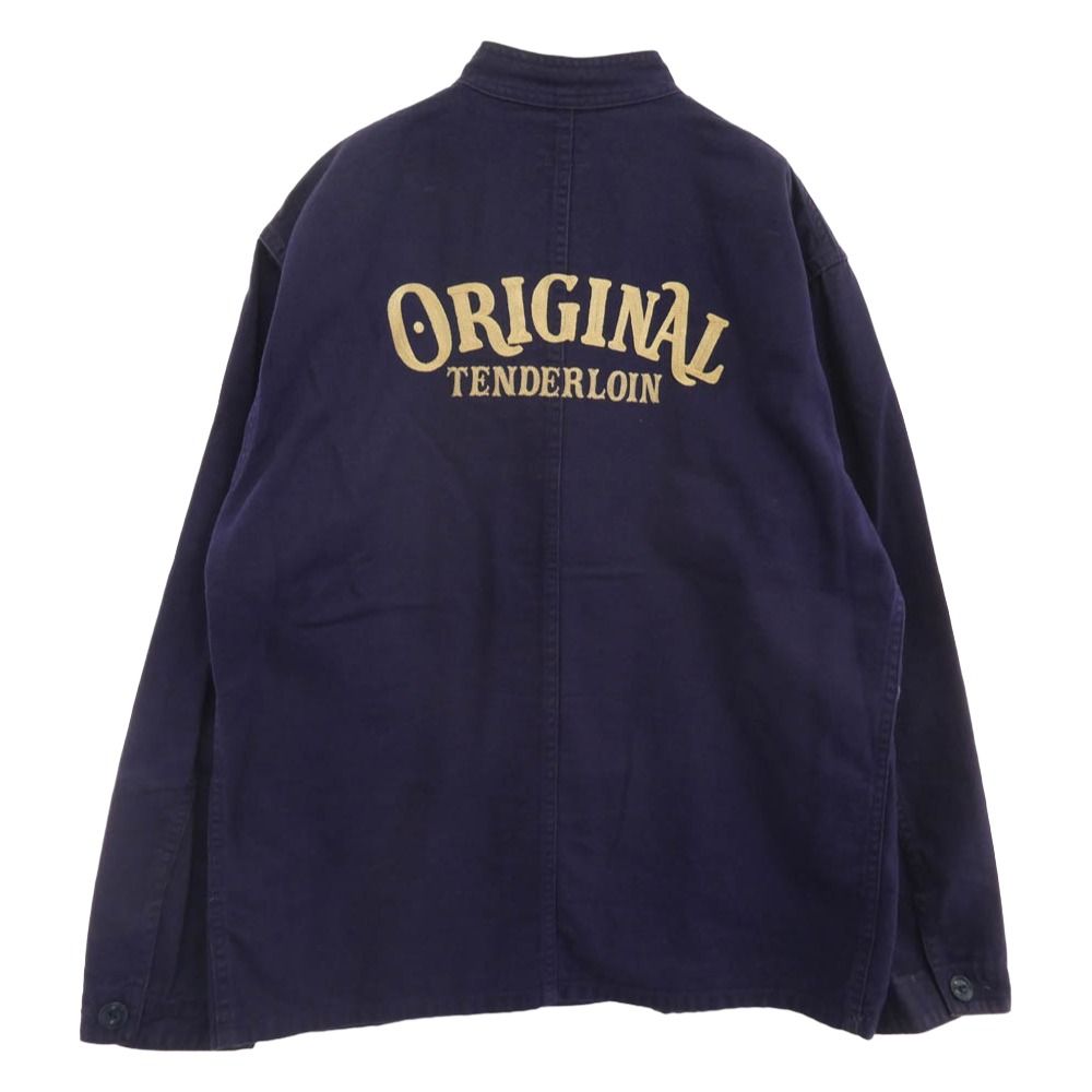 濃紺美品毛羽立ちテンダーロインw36革パッチチェーンステッチ 濃紺美品毛羽立ちテンダーロインw36革パッチチェーンステッチ
