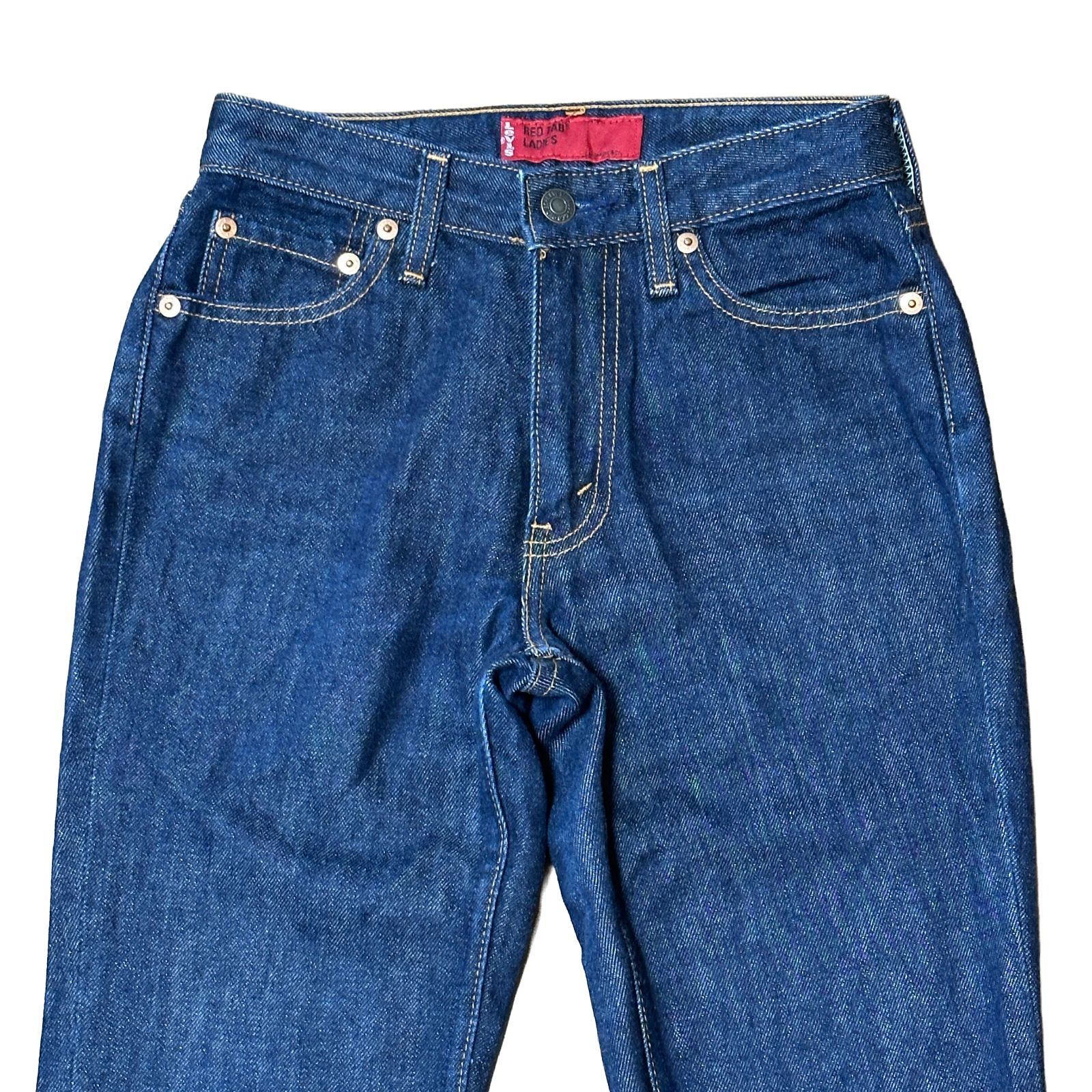 LEVI'S RED TAB LADIES F552-03 日本製 ボタン裏J41 テーパードデニム