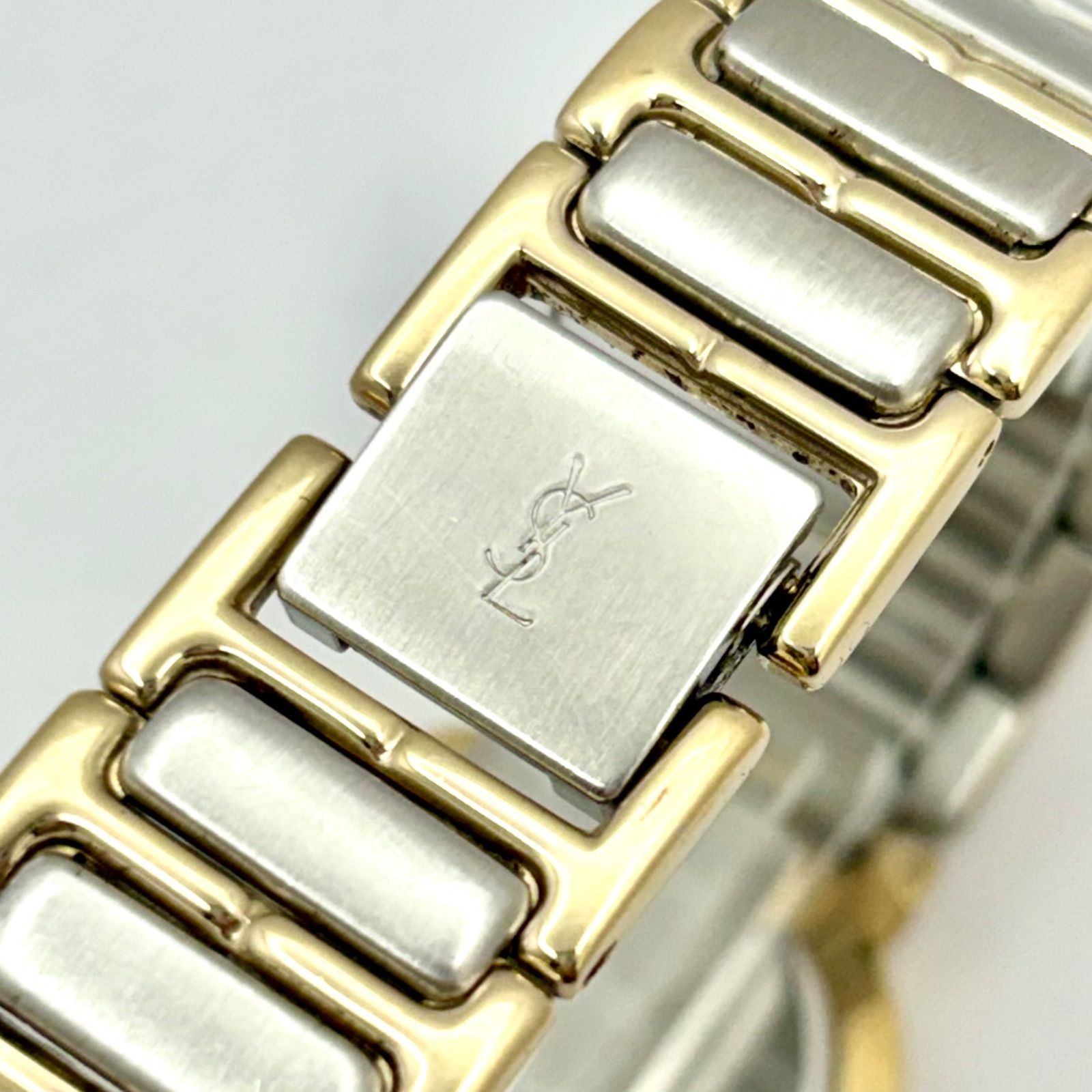 新品電池】Yves Saint Laurent イヴサンローラン YSL メンズ 腕時計