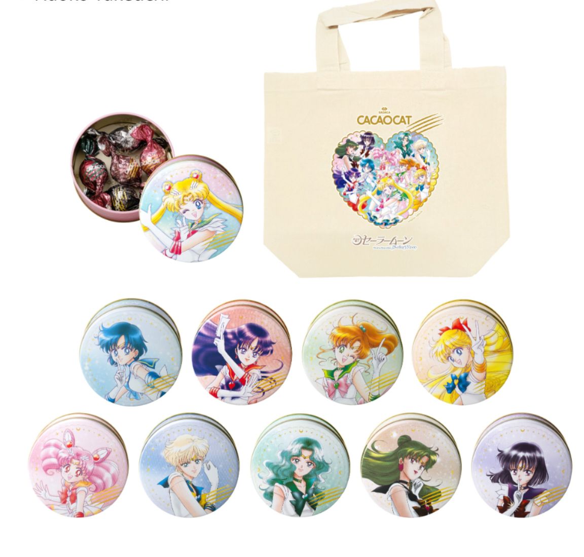 セーラームーン CACAOCAT缶 10缶コンプリートセット - メルカリ