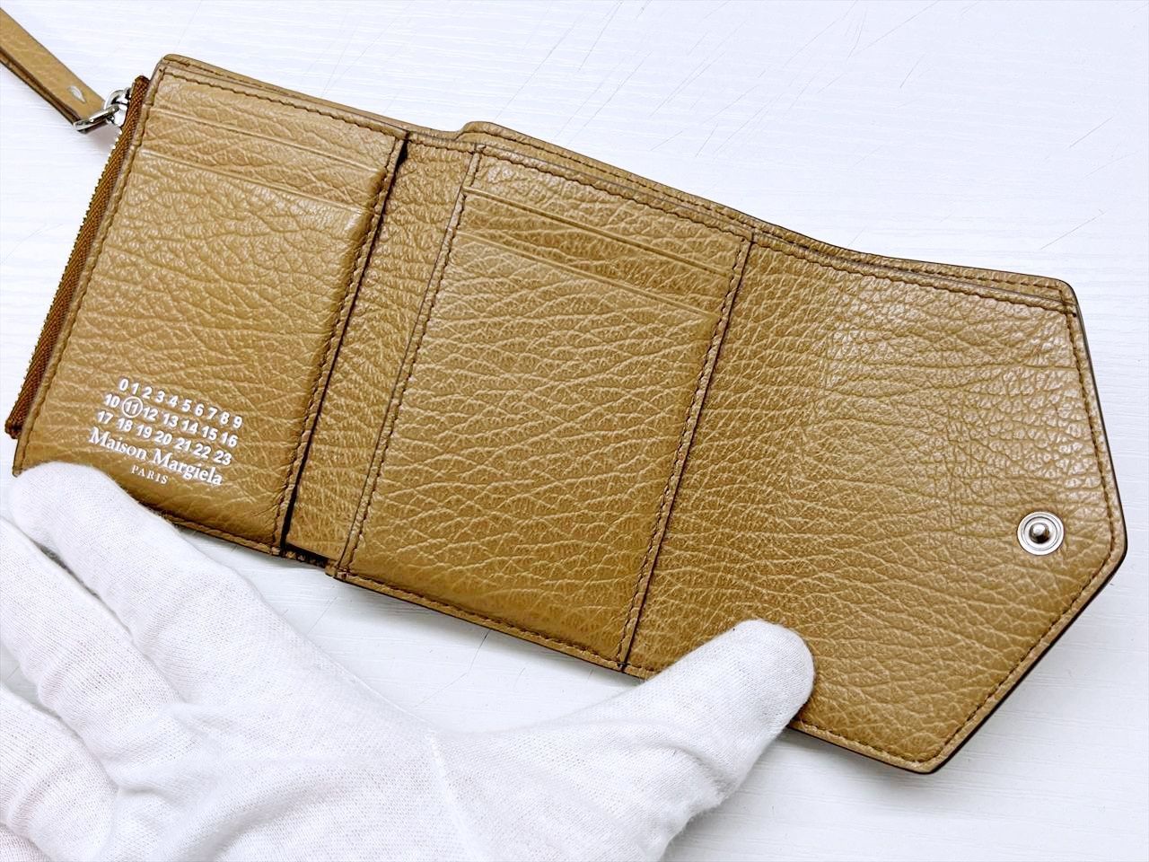 Maison Margiela メゾンマルジェラ 4ステッチ 三つ折り財布 コンパクト