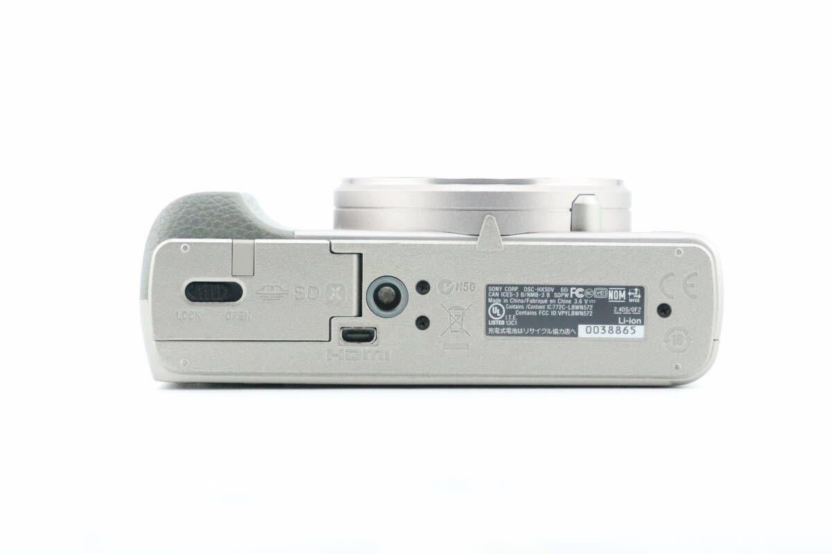 ☆美品☆ソニー SONY Cyber-Shot DSC-HX50V シルバー☆ W1214＃4023