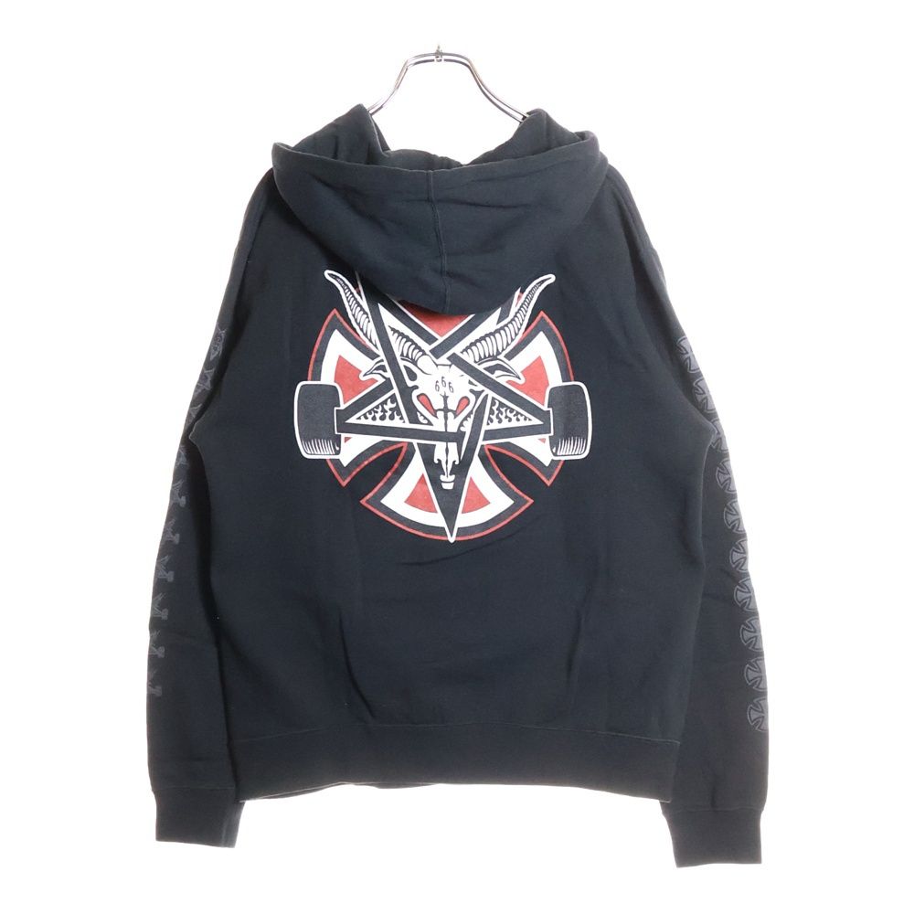 INDEPENDENT (インデペンデント) ×THRASHER PENTAGRAM CROSS PULLOVER 