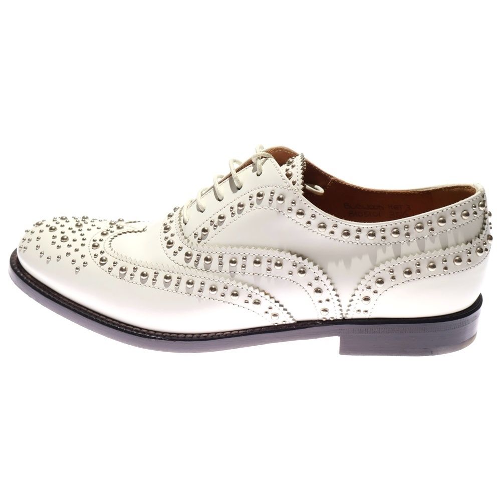 Church's (チャーチ) BURWOOD 8105101 ウィングチップ スタッズ ドレス