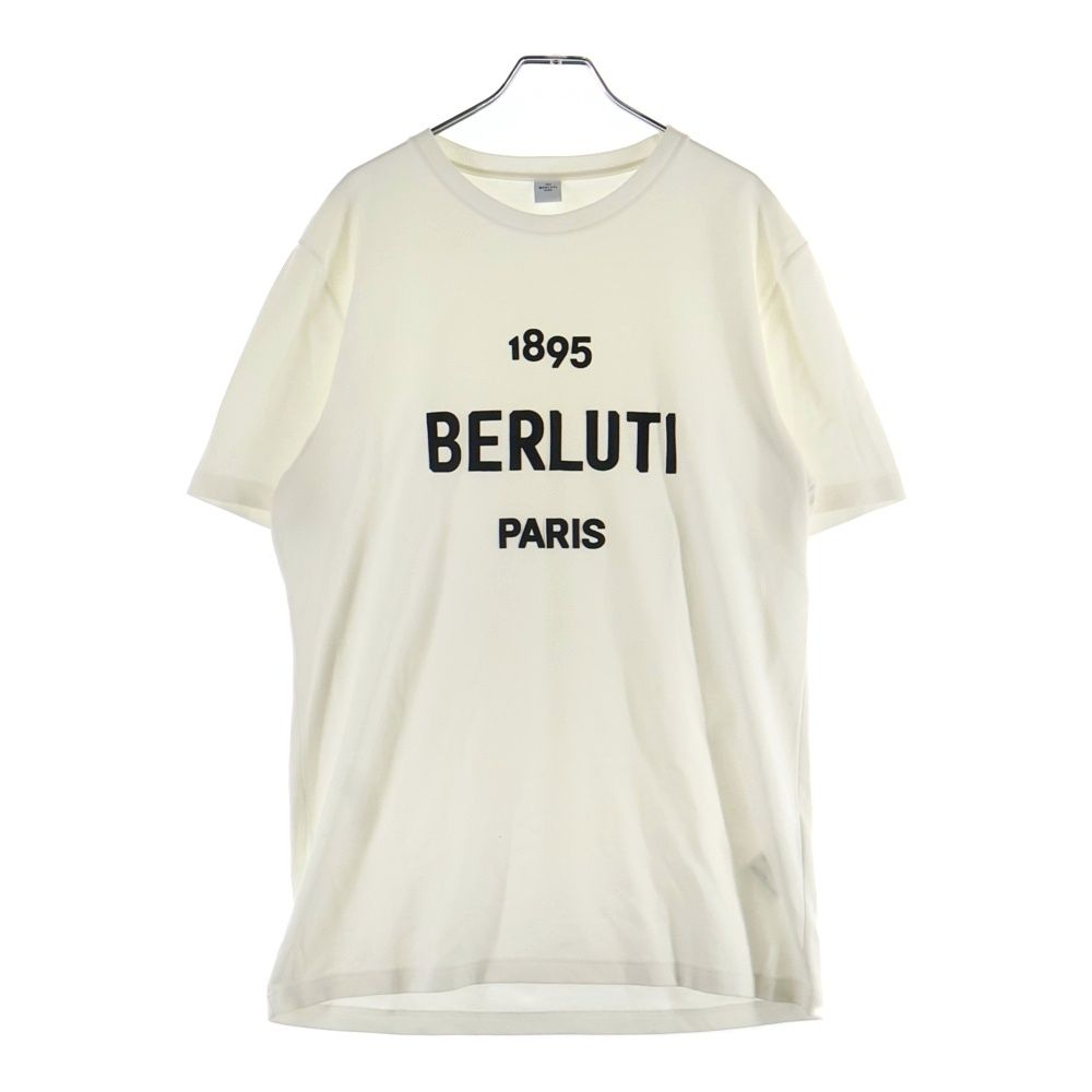 Berluti (ベルルッティ) 1895 フロントロゴ クルーネックTシャツ