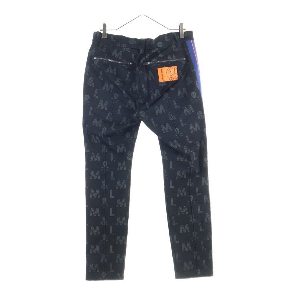 MARK&LONA (マークアンドロナ) スカル ロゴ 総柄ジャガード サイド