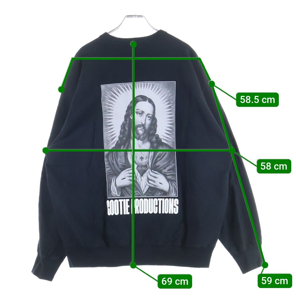 COOTIE PRODUCTIONS (クーティー プロダクションズ) 22AW PRINT SWEAT