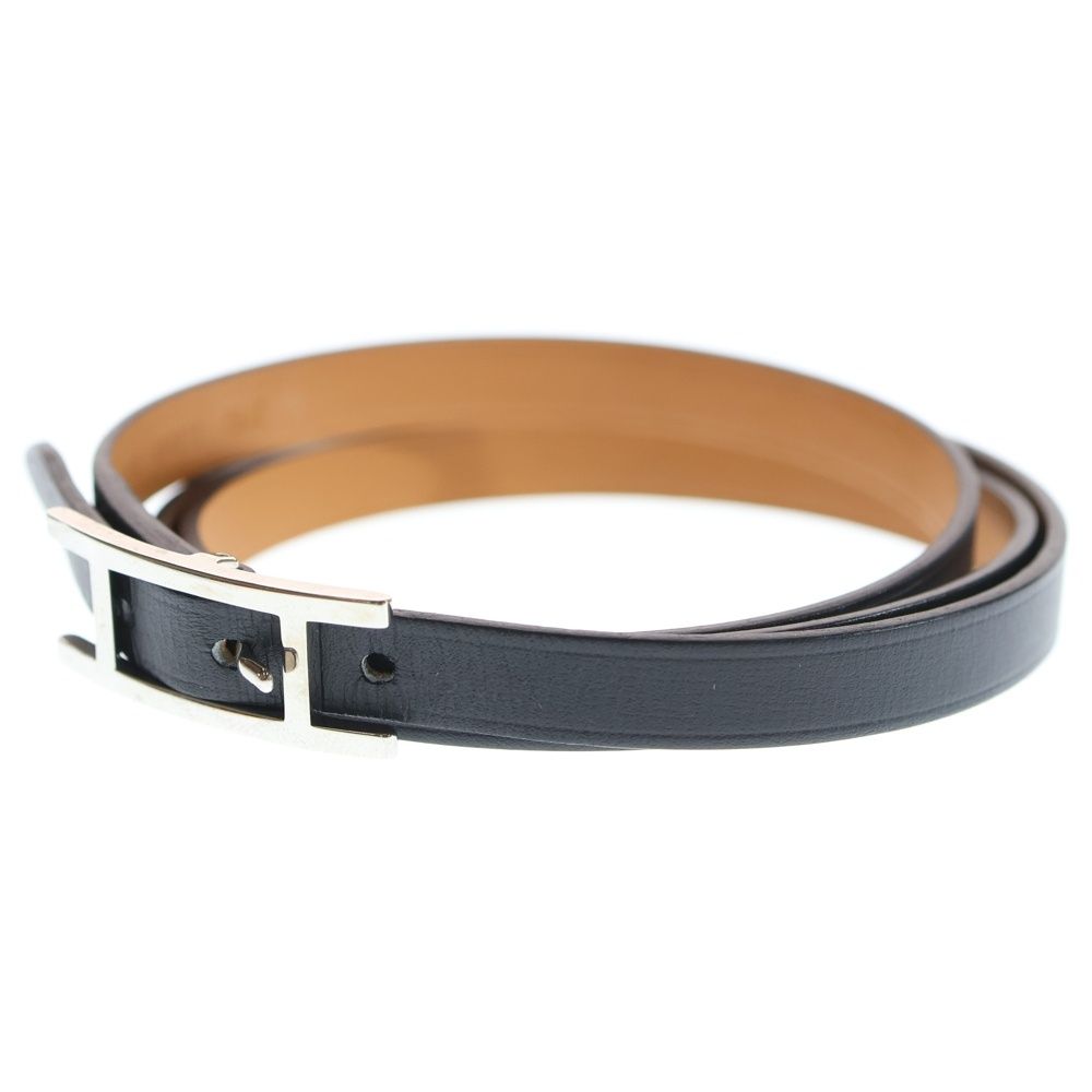 HERMES (エルメス) ビーアピ ドゥブルトゥール レザーブレスレット