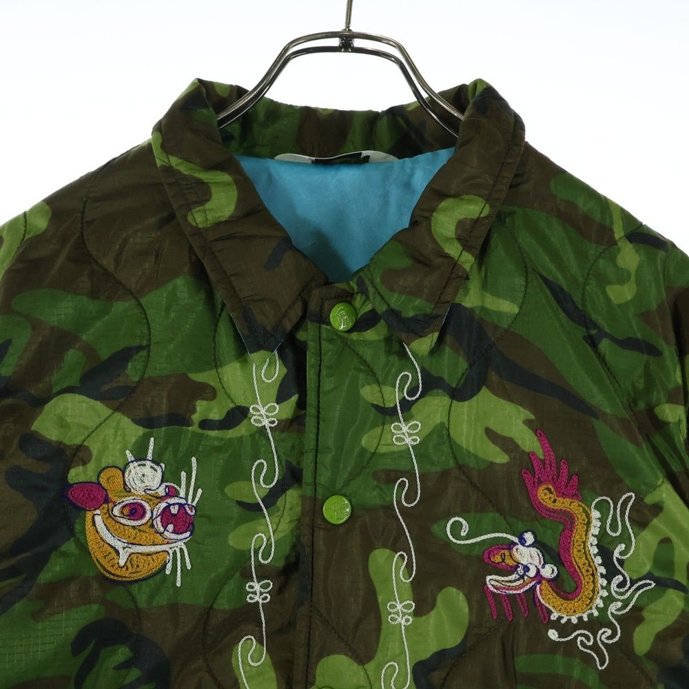 TENDERLOIN (テンダーロイン) 16AW カモフラ 刺繍デザイン ナイロン