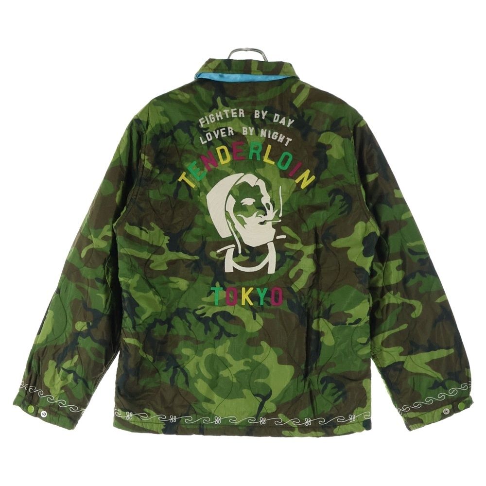 TENDERLOIN (テンダーロイン) 16AW カモフラ 刺繍デザイン ナイロン